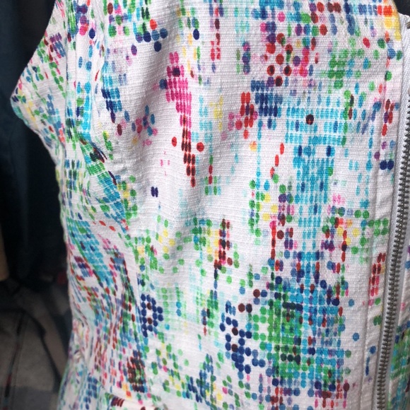 Guess Sleeveless Front Zip  Dress Sz 12 - Picture 3 of 9